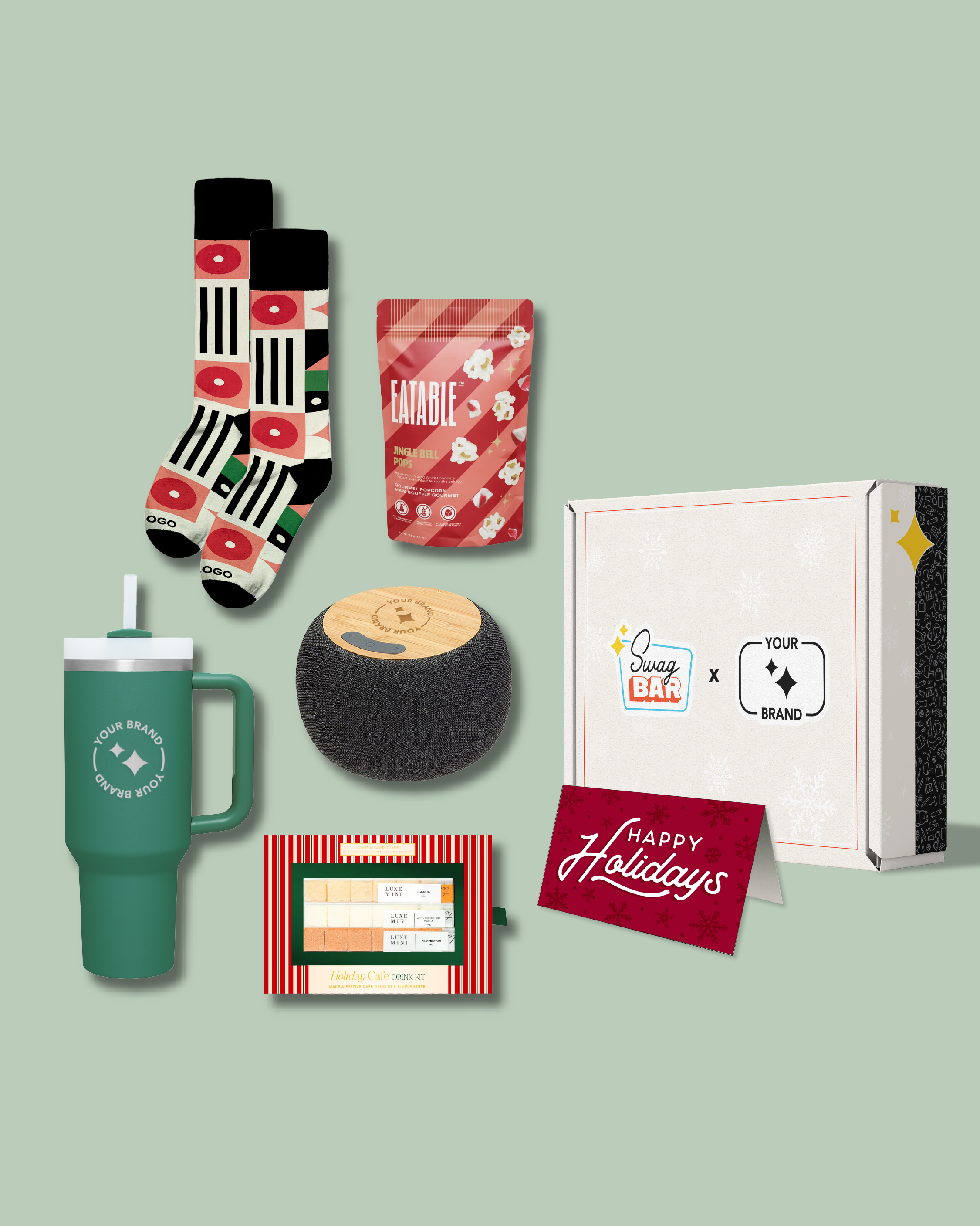 Feelin' Festive Holiday Gift Box – Swag Bar